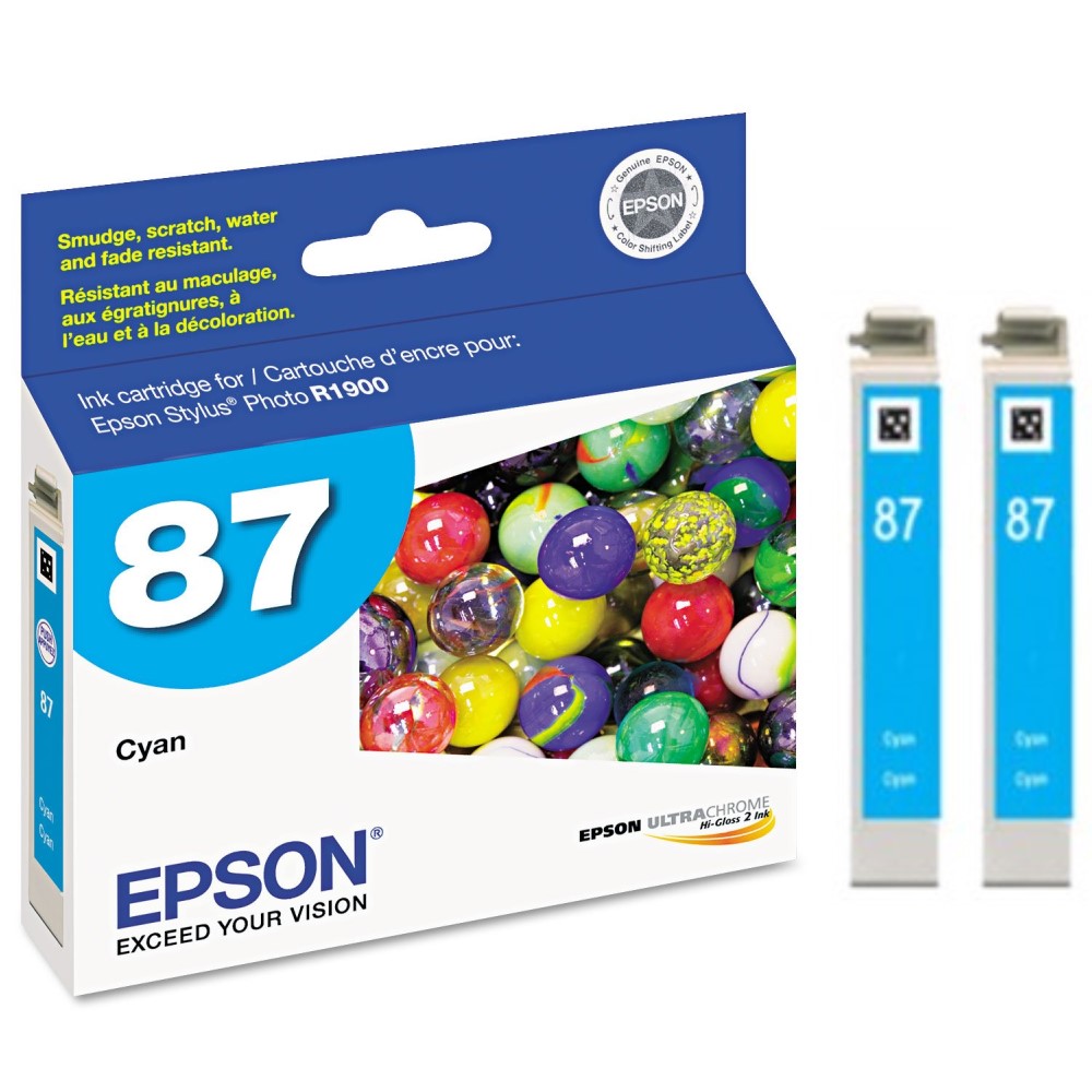 GENUINE EPSON T087220 INK CARTRIDGE