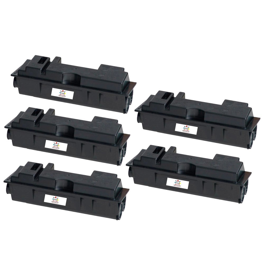 Ampuproducts Compatible Toner Cartridge Replacement for Copystar TK17 (370P75KW; 370QB012; 370QB0KM; 87800713) Black (5-Pack)