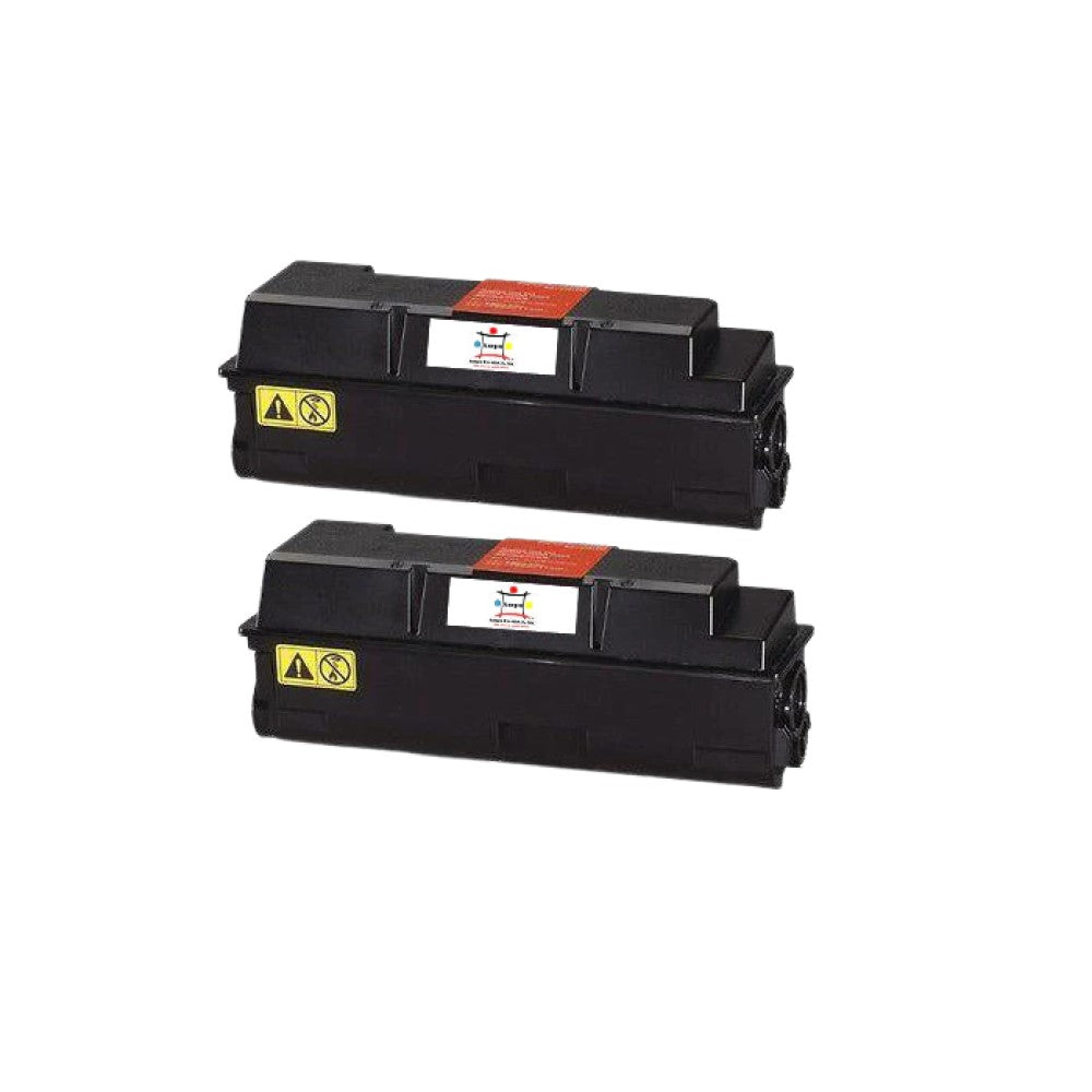 Ampuproducts Compatible Toner Cartridge Replacement for Copystar 1T02F90US0 (TK-320; TK-322) Black (2-Pack)