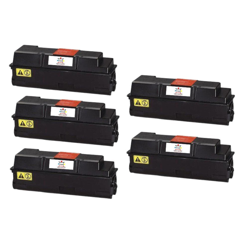 Ampuproducts Compatible Toner Cartridge Replacement for Copystar 1T02F90US0 (TK-320; TK-322) Black (5-Pack)