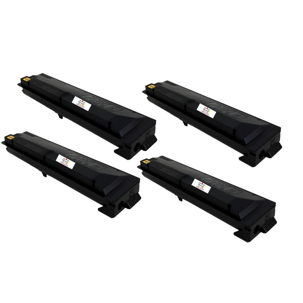 Ampuproducts Compatible Toner Cartridge Replacement for Copystar TK5217K (TK-5217K) Black (4 Pack)