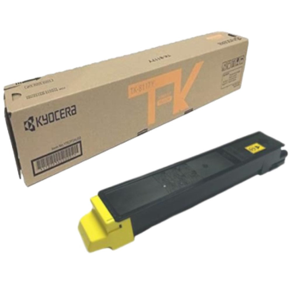 GENUINE COPYSTAR TK-8117Y TONER CARTRIDGE