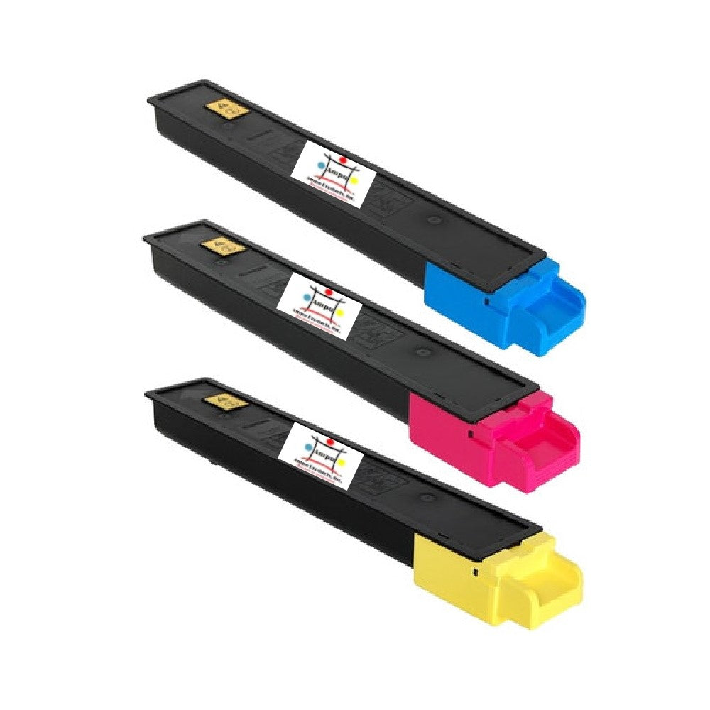 Ampuproducts Compatible Toner Cartridge Replacement for Copystar TK8327C; TK8327Y; TK8317M (TK-8327C; TK-8327M; TK-8327Y) Cyan, Magenta, Yellow (3-Pack)