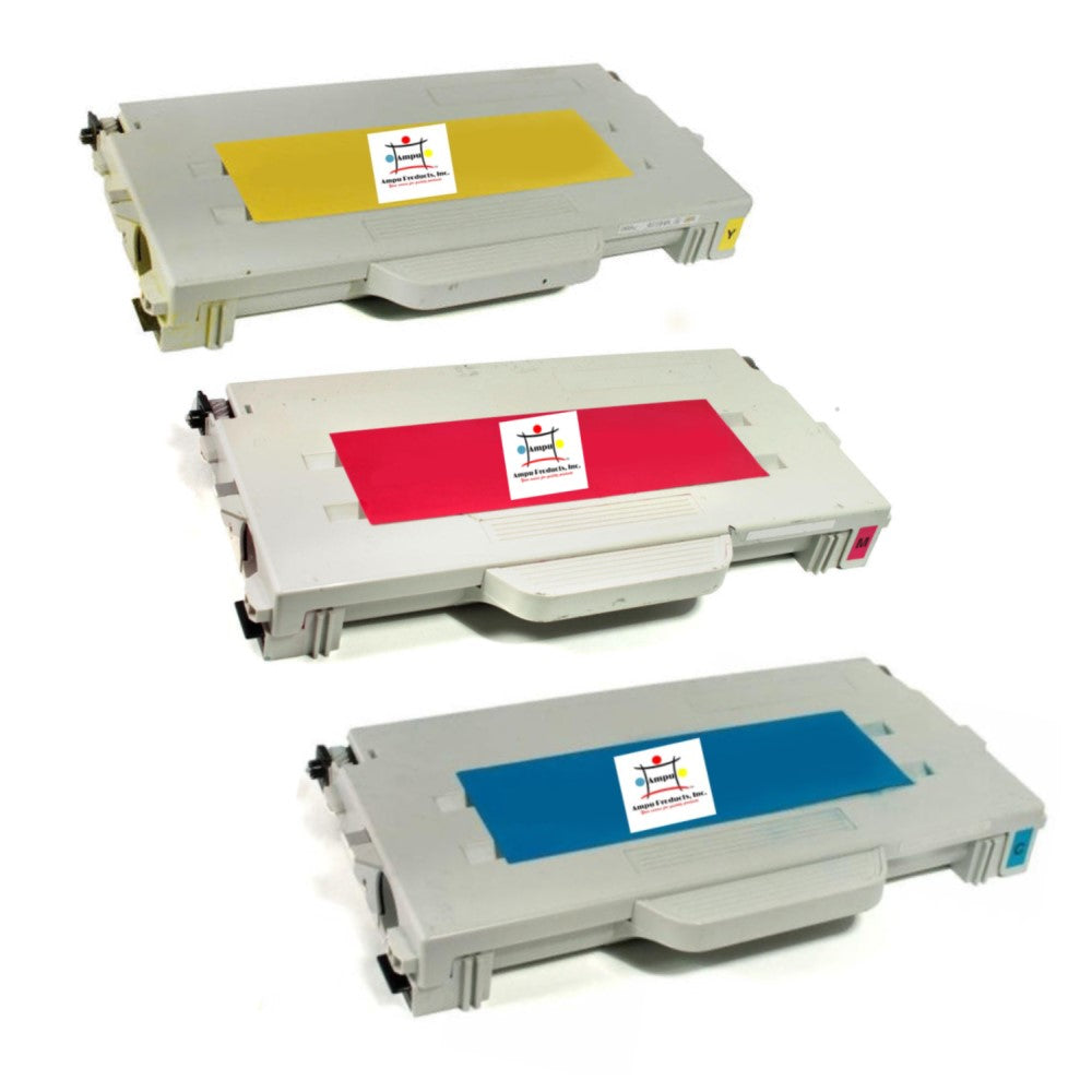 Ampuproducts Compatible Toner Cartridge Replacement for BROTHER TN04C, TN04M, TN04Y (TN-04C, TN-04M, TN-04Y) Cyan, Magenta, Yellow (3-Pack)