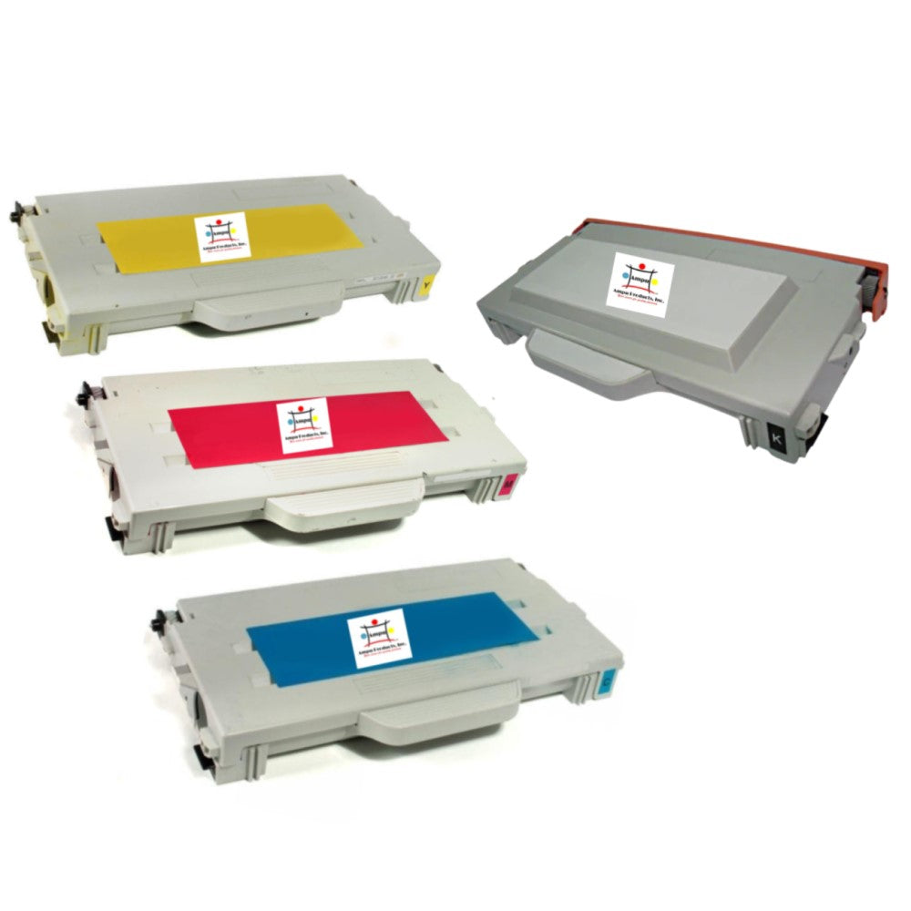Ampuproducts Compatible Toner Cartridge Replacement for BROTHER TN04C, TN04M, TN04Y, TN04BK (TN-04C, TN-04M, TN-04Y, TN04BK) Cyan, Magenta, Yellow, Black (4-Pack)