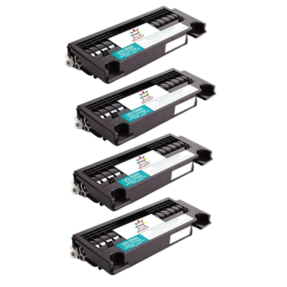 Compatible Toner Cartridge Replacement For PANASONIC UG5550 (UG-5550) Black (10K YLD) 4-Pack
