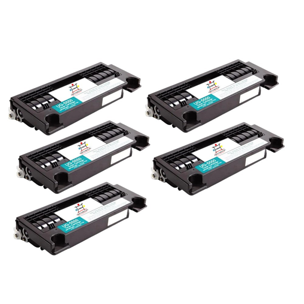 Compatible Toner Cartridge Replacement For PANASONIC UG5550 (UG-5550) Black (10K YLD) 5-Pack