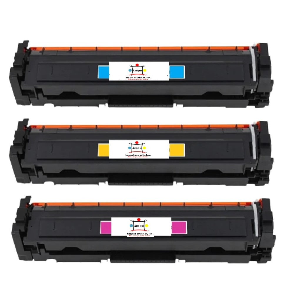 Ampuproducts Compatible Toner Cartridge Replacement For HP W2311A, W2312A, W2313A (215A) Cyan, Yellow, Magenta (850 YLD Colors) 3-Pack