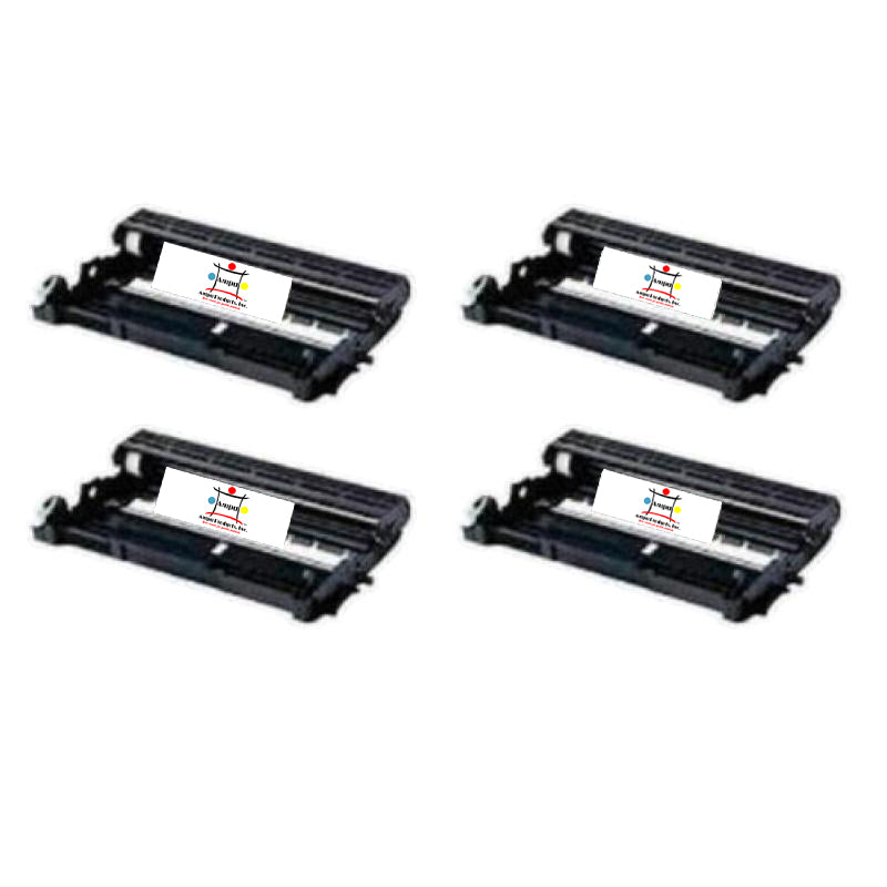 Ampuproducts Compatible Drum Unit Replacement for BROTHER DR630 (DR-630) Black (4-Pack)