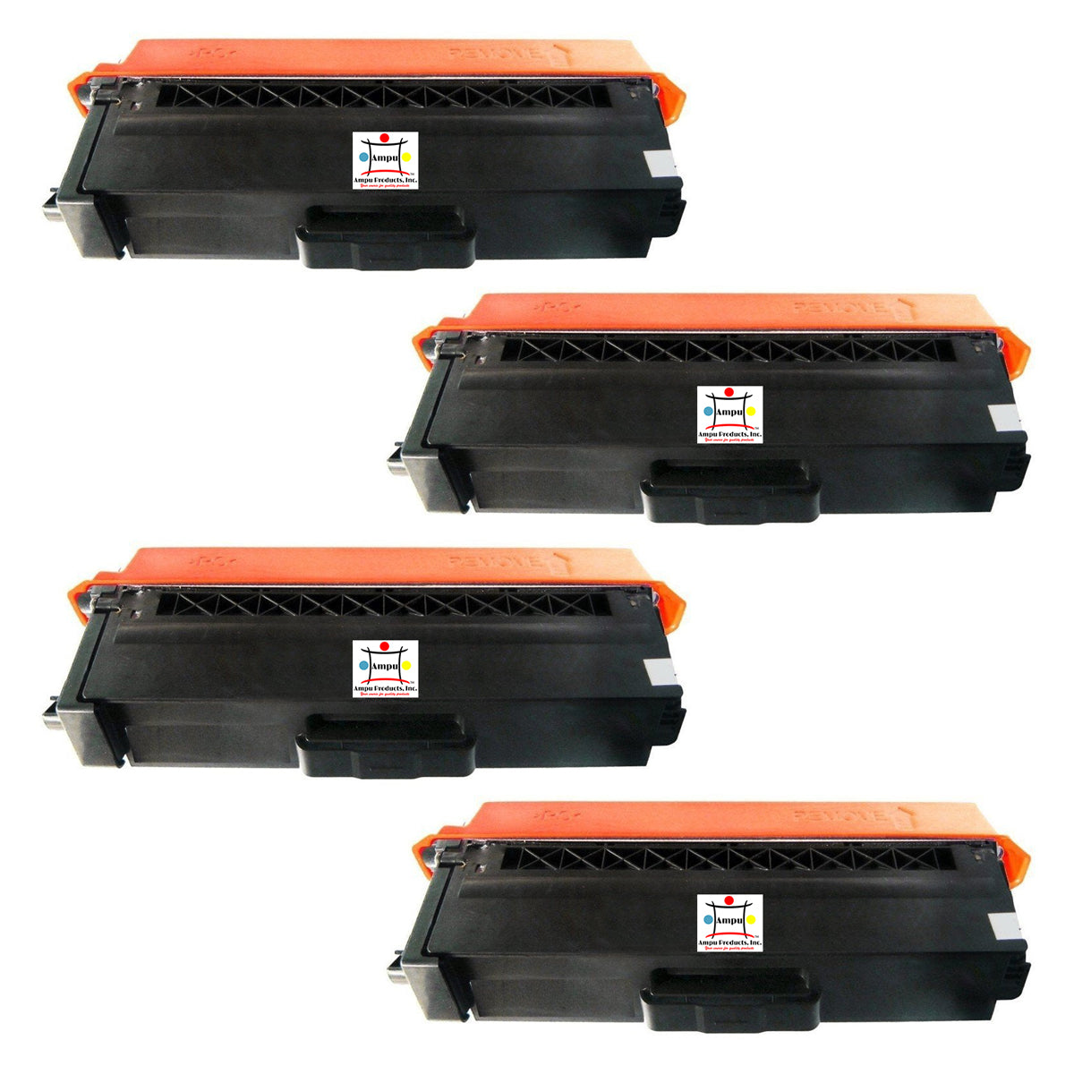 Ampuproducts Compatible Toner Cartridge Replacement for BROTHER TN315BK (TN-315BK) High Yield Black (4-Pack)