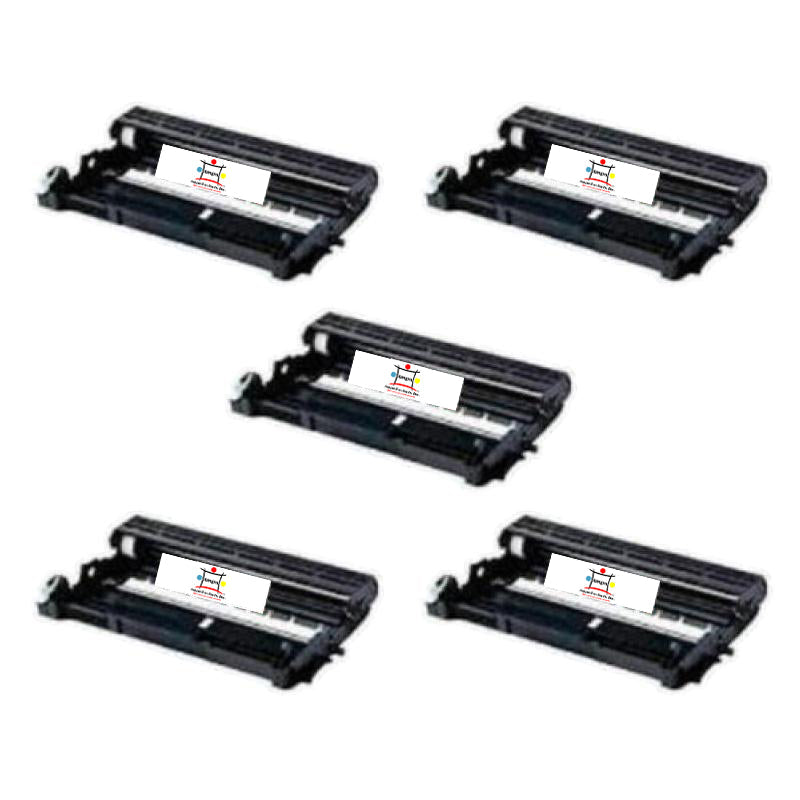 Ampuproducts Compatible Drum Unit Replacement for BROTHER DR630 (DR-630) Black (5-Pack)