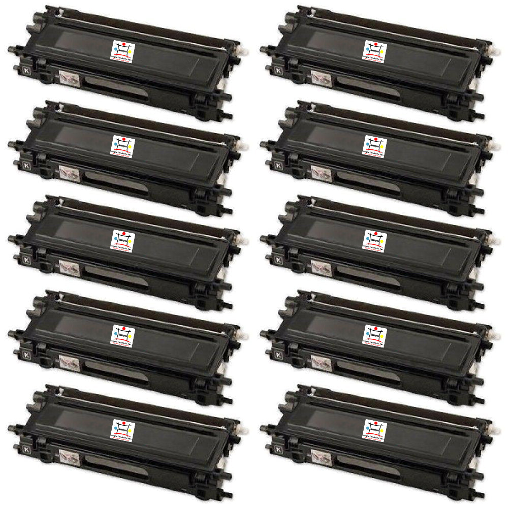 Ampuproducts Compatible Toner Cartridge Replacement for BROTHERTN210BK (TN-210BK) Black (10-Pack)