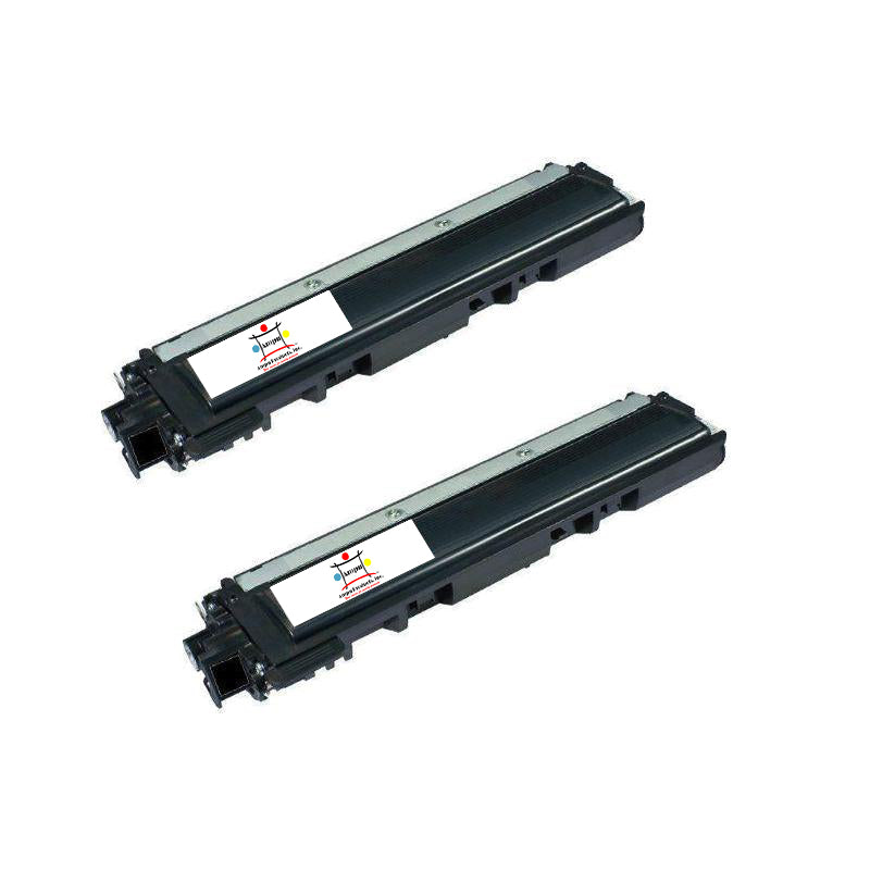 Ampuproducts Compatible Toner Cartridge Replacement for BROTHER TN221BK (TN-221BK) Black (2 PACK)