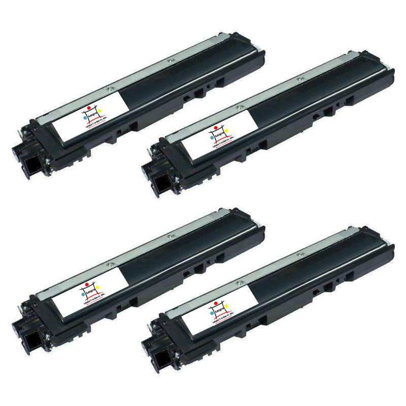 Ampuproducts Compatible Toner Cartridge Replacement for BROTHER TN221BK (TN-221BK) Black (4 PACK)