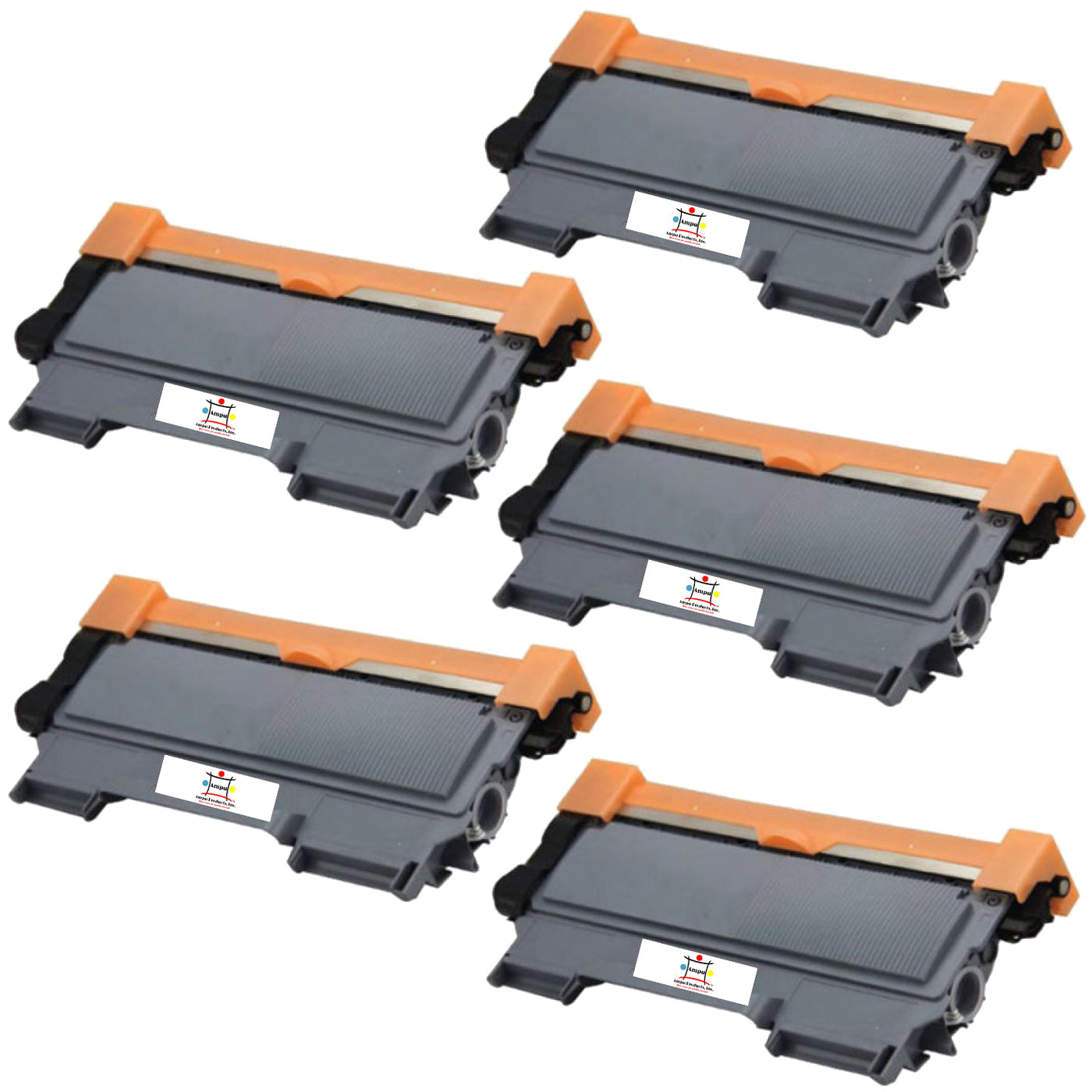 Ampuproducts Compatible Toner Cartridge Replacement For BROTHER TN2250 (COMPATIBLE) 5 PACK