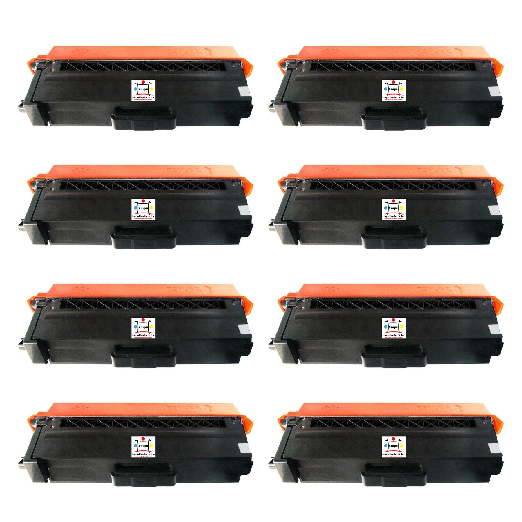 Ampuproducts Compatible Toner Cartridge Replacement for BROTHER TN315BK (TN-315BK) High Yield Black (8-Pack)