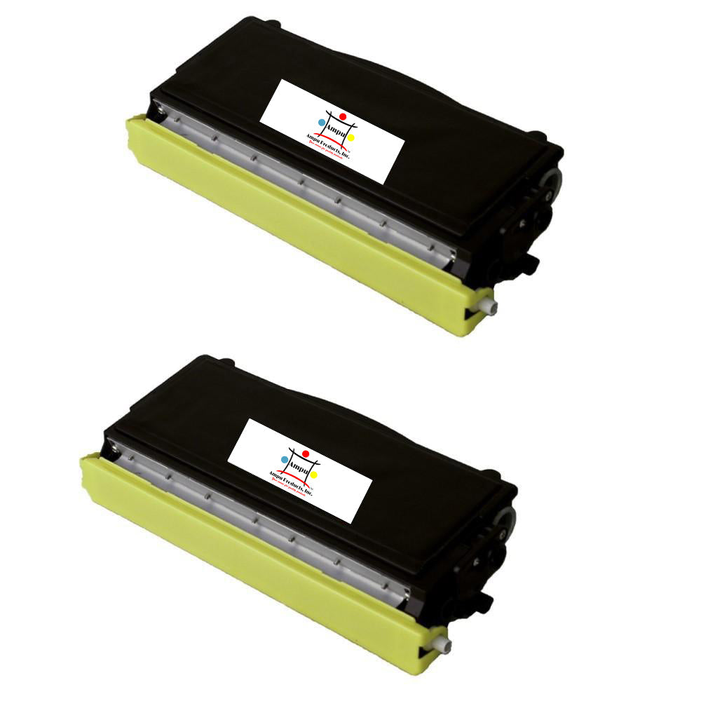 Ampuproducts Compatible Toner Cartridge Replacement for BROTHER TN460 (TN-460) Black (2-Pack)