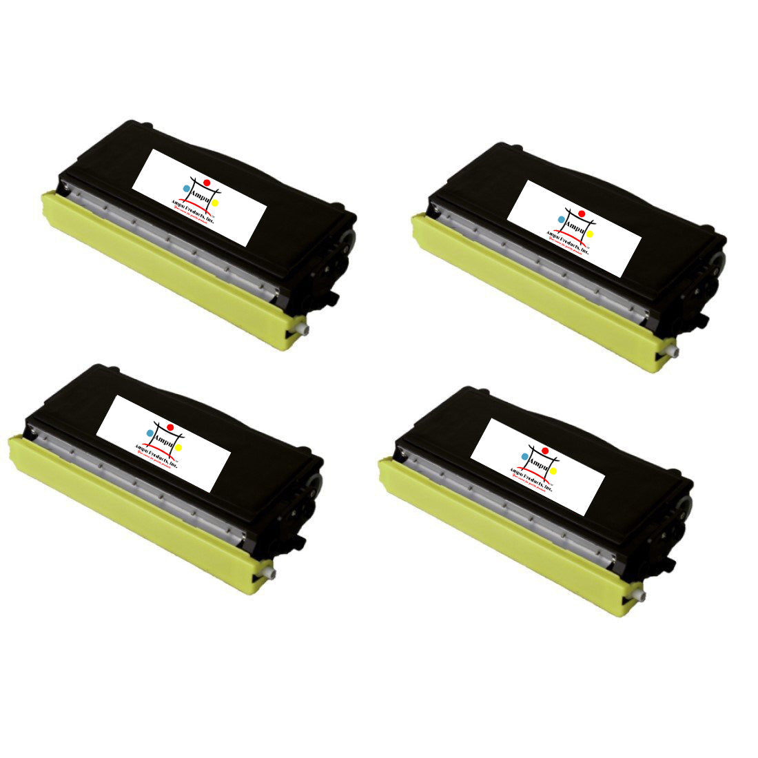 Ampuproducts Compatible Toner Cartridge Replacement BROTHER TN460 (TN-460) Black (4-Pack)