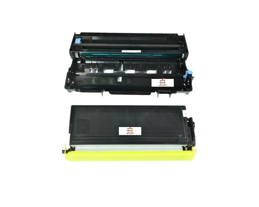 Ampuproducts Compatible Toner Cartridge and Drum Unit Replacement For BROTHER 1) TN560/1) DR500 (COMPATIBLE) 2 PACK