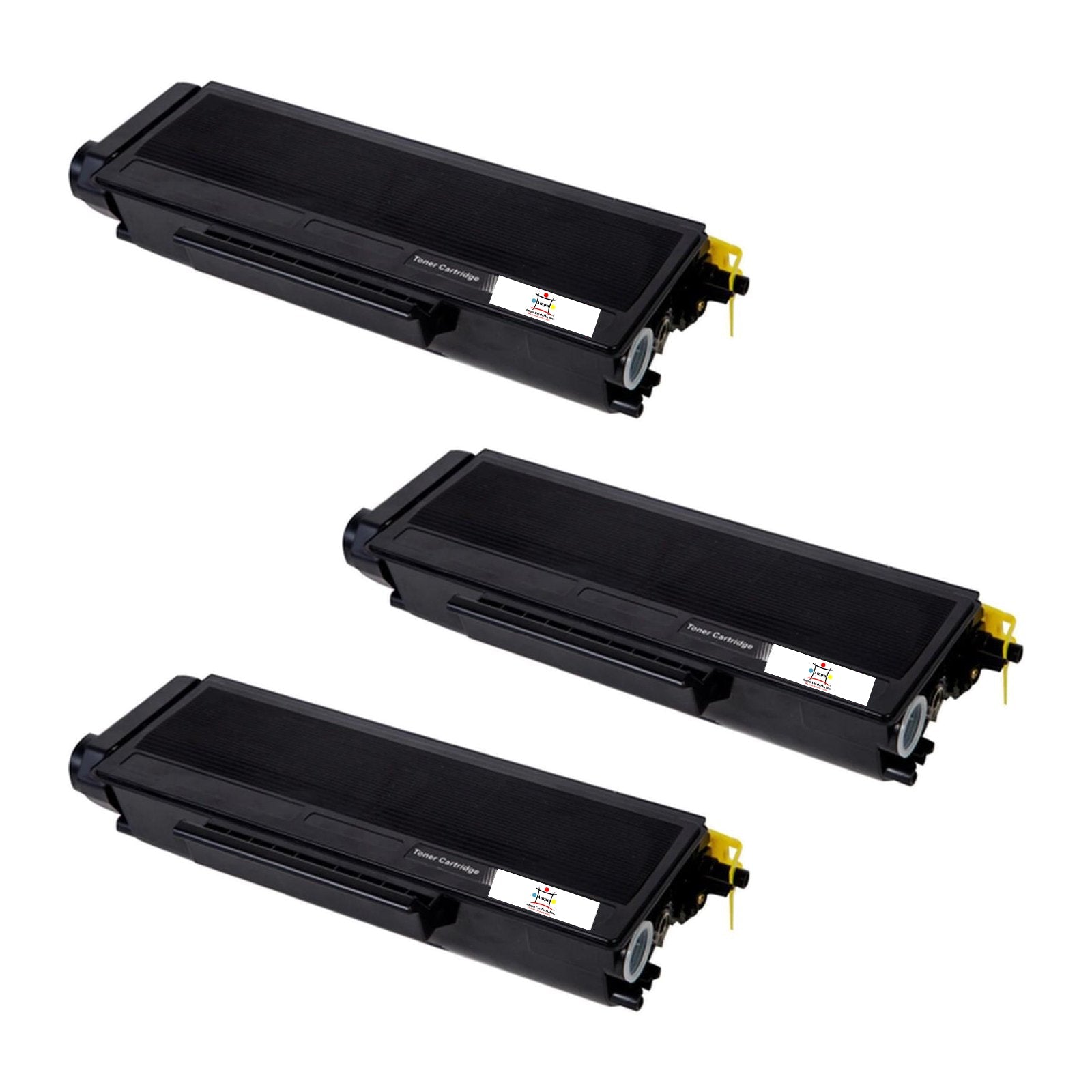 Ampuproducts Compatible Toner Cartridge Replacement for BROTHER TN580 (TN-580) High Yield Black (3-Pack)