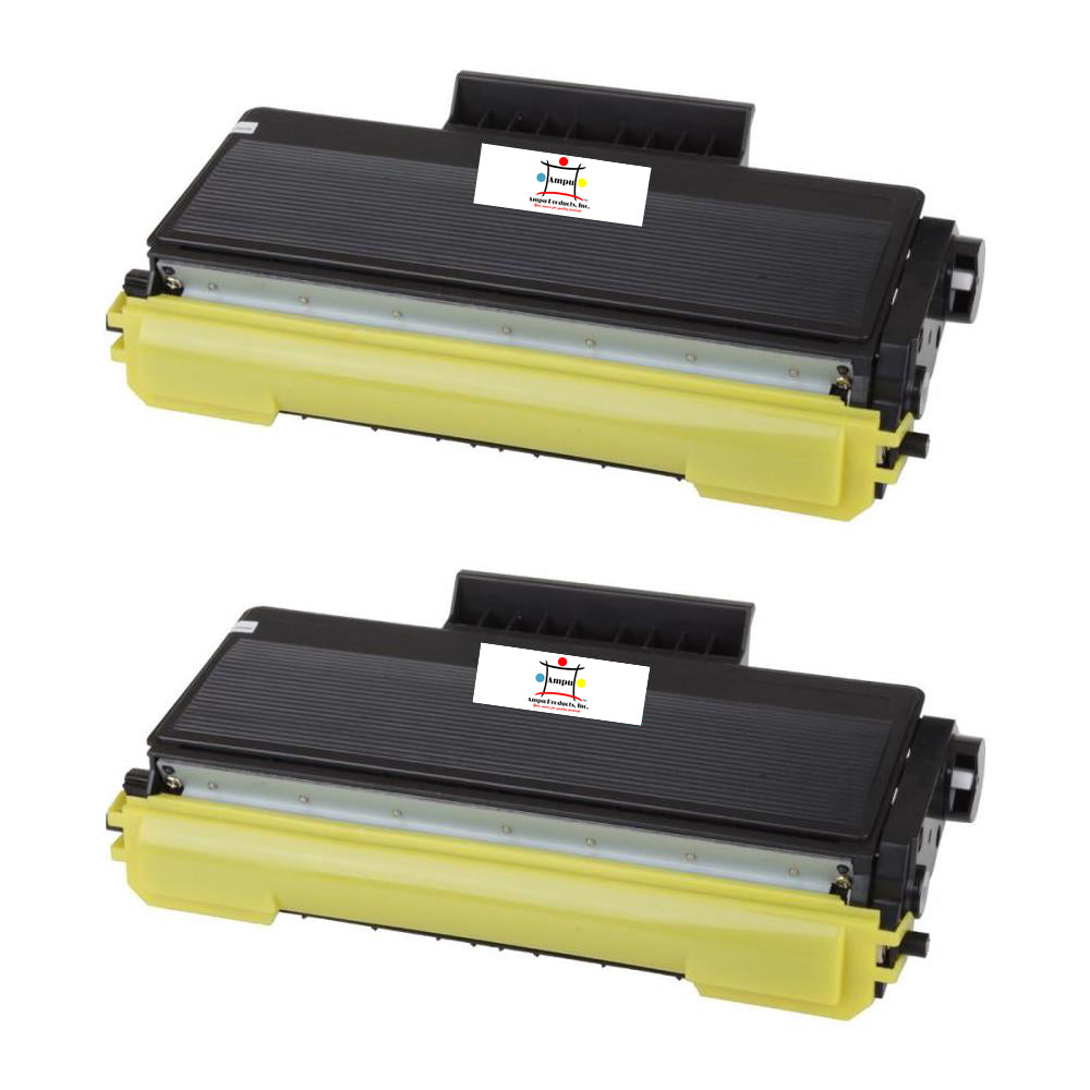 Ampuproducts Compatible Toner Cartridge Replacement for BROTHER TN650 (TN-650) High Yield Black (2-Pack)