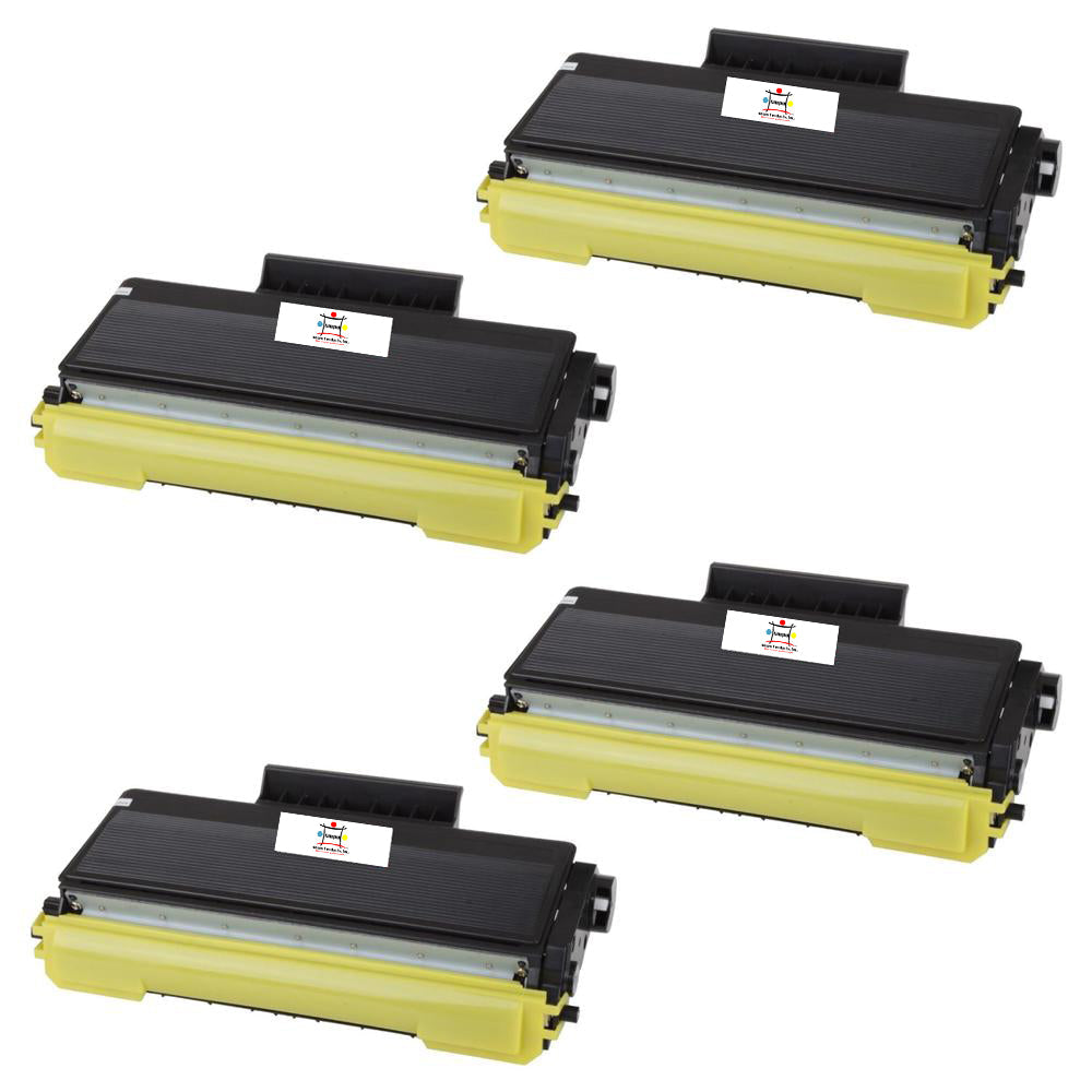 Ampuproducts Compatible Toner Cartridge Replacement for BROTHER TN650 (TN-650) High Yield Black (4-Pack)