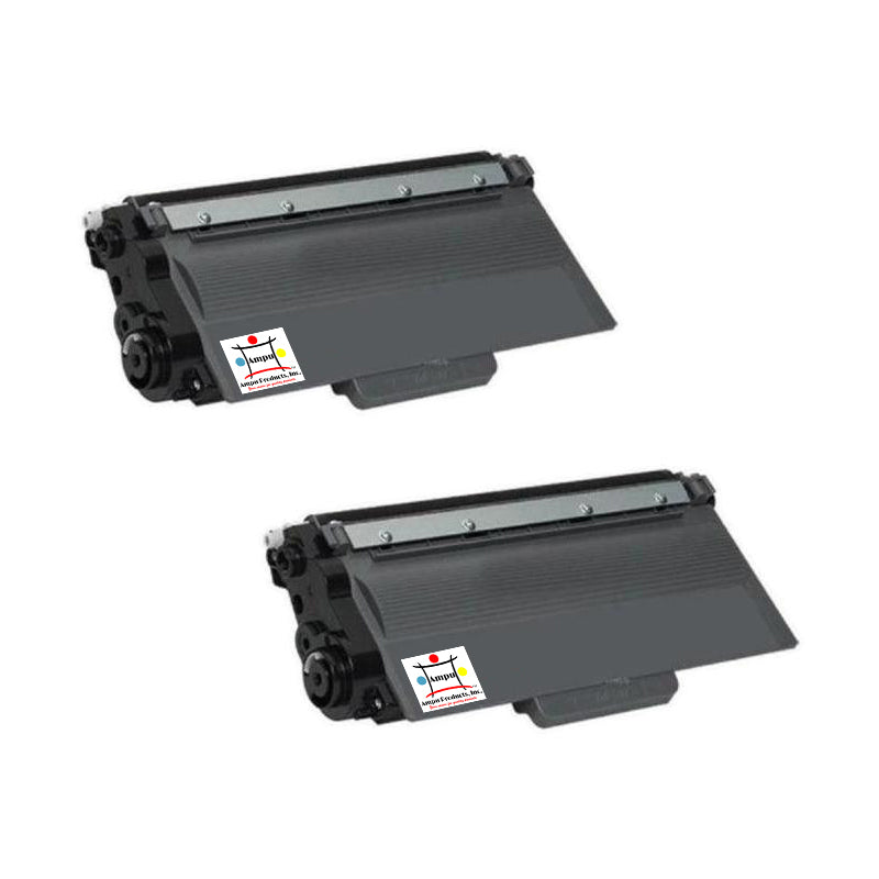 Ampuproducts Compatible Toner Cartridge Replacement for BROTHER TN720 (TN-720) Black (2-Pack)