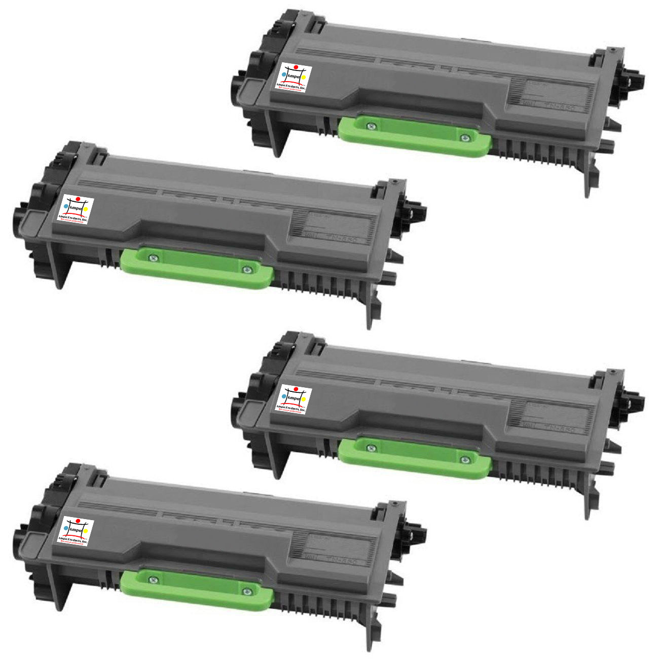 Ampuproducts Compatible Toner Cartridge Replacement for BROTHER TN850 (TN-850) High Yield Black (4-Pack)