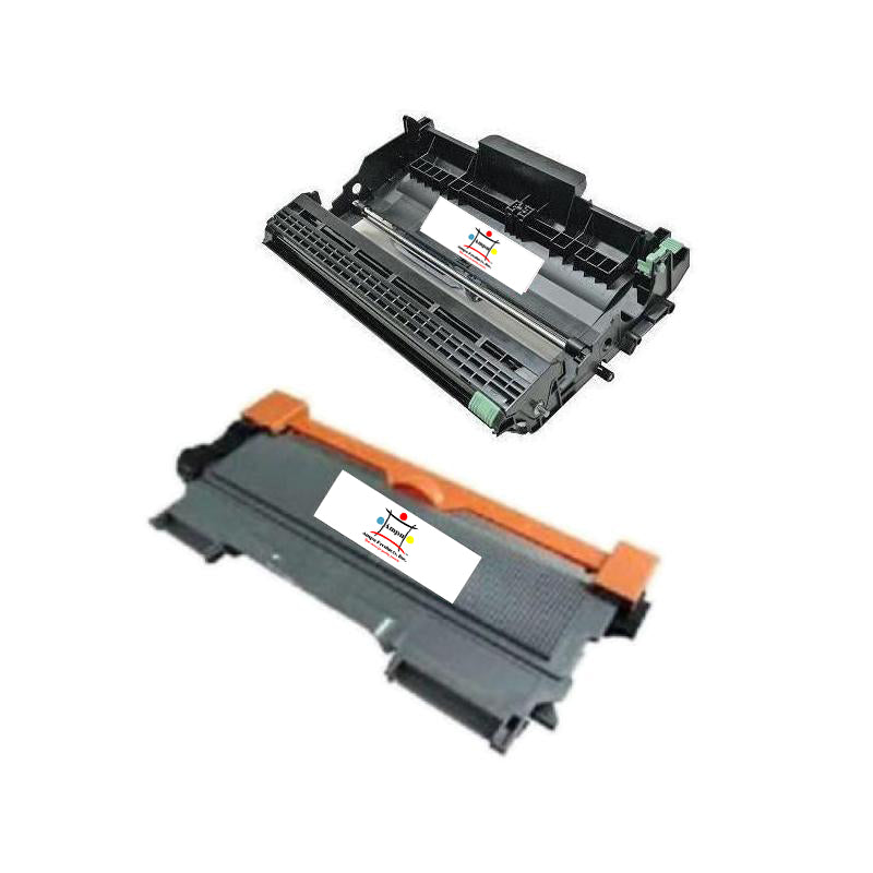 Ampuproducts Compatible Toner Cartridge and Drum Unit Replacement for BROTHER TN450/DR420 (TN-450, DR-420) 2 PACK