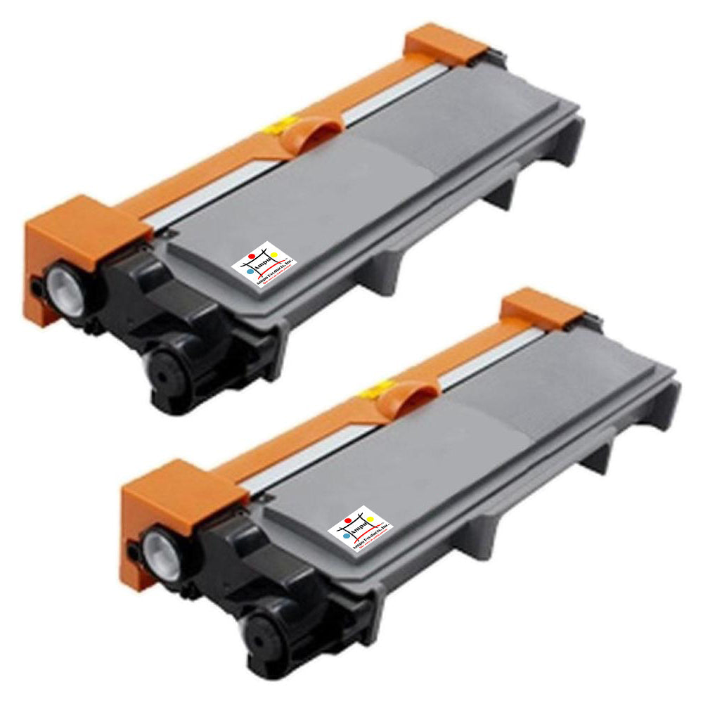 Ampuproducts Compatible Toner Cartridge Replacement For BROTHER TN660 (COMPATIBLE) 2 PACK