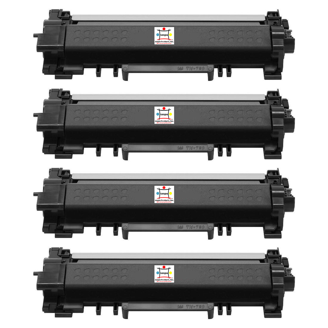 Ampuproducts Compatible Toner Cartridge Replacement for BROTHER TN770 (TN-770) Super High Yield Black (4-Pack)