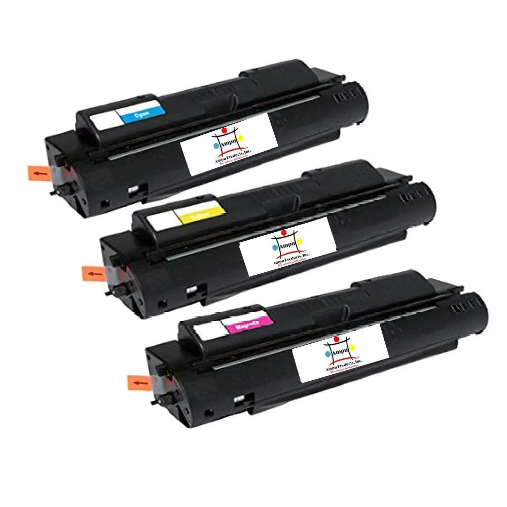 Ampuproducts Compatible Toner Cartridge Replacement For HP C4192A, C4193A, C4194A (640A) Cyan, Magenta, Yellow (3-Pack)