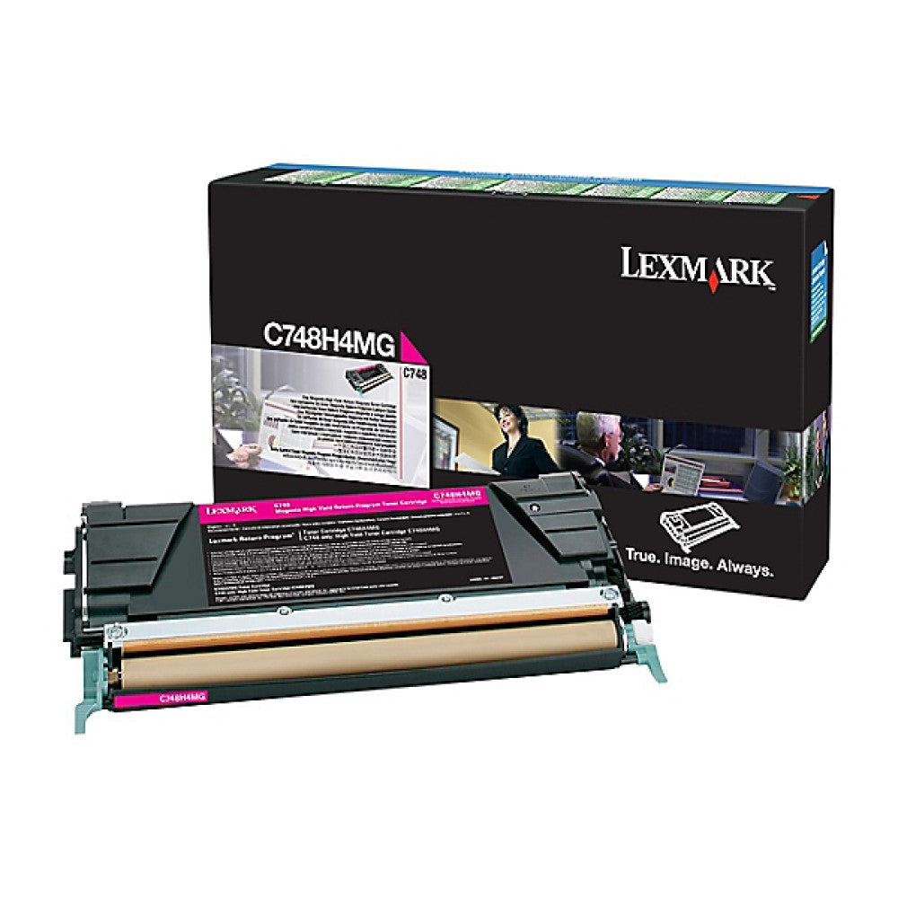 GENUINE LEXMARK C748H4MG (MAGENTA) TONER