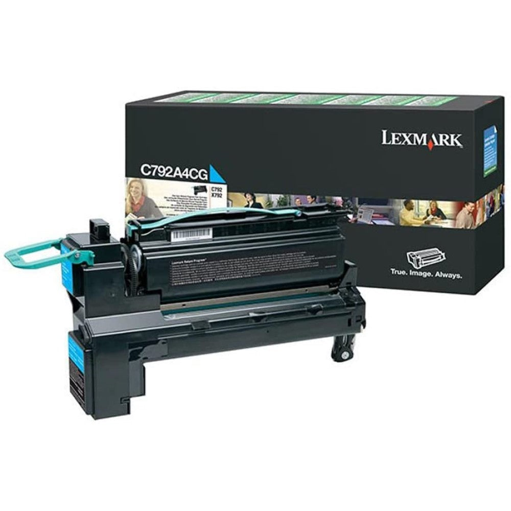 GENUINE LEXMARK C792A4CG (CYAN) TONER