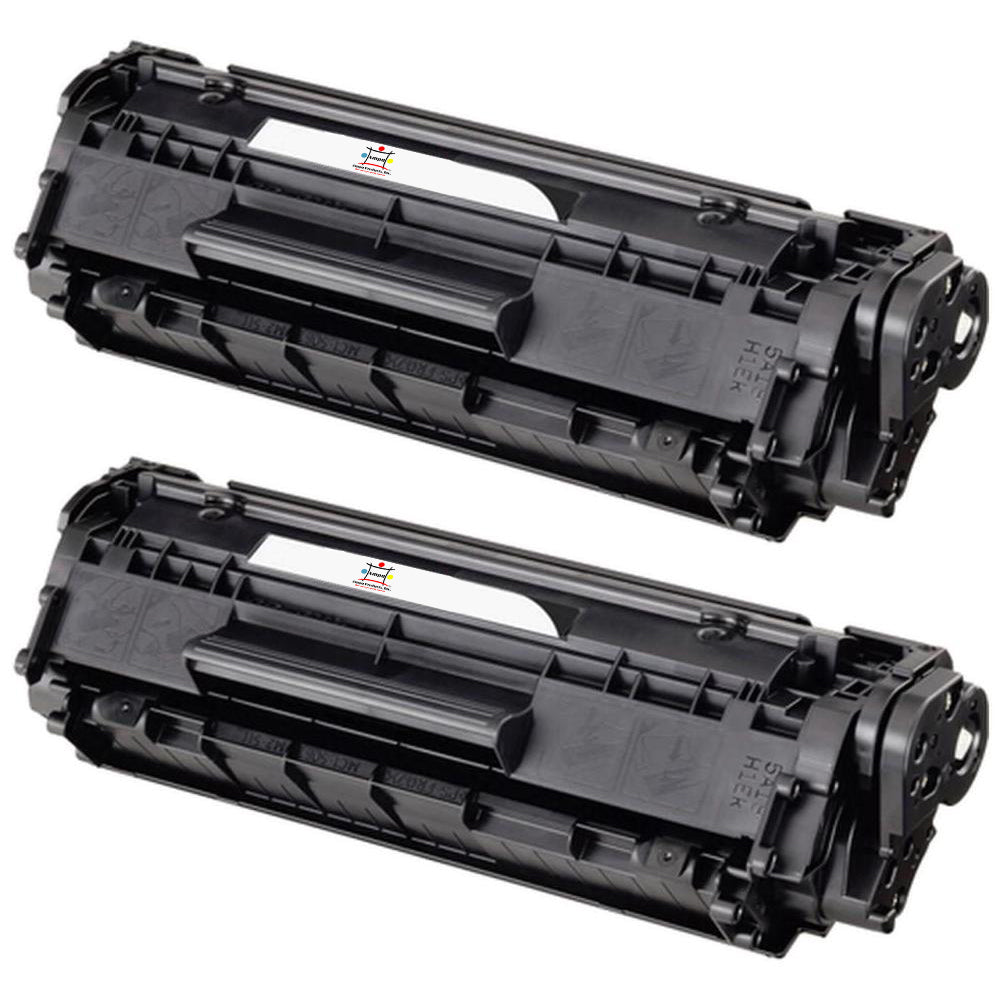 Compatible Toner Cartridge Replacement For Canon 0263B001AA (Type 104, FX9/FX10) Black (2K YLD) 2-Pack