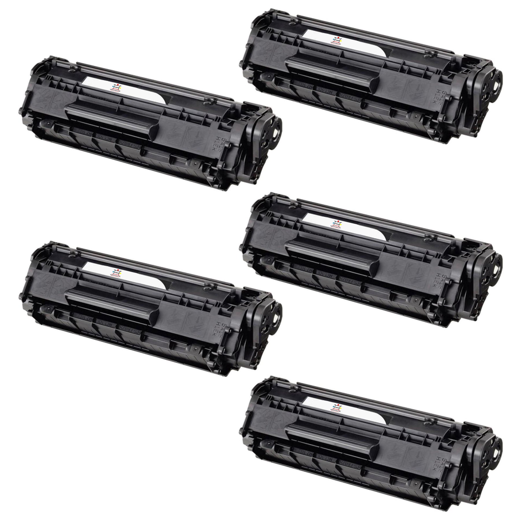 Compatible Toner Cartridge Replacement For Canon 0263B001AA (Type 104, FX9/FX10) Black (2K YLD) 5-Pack