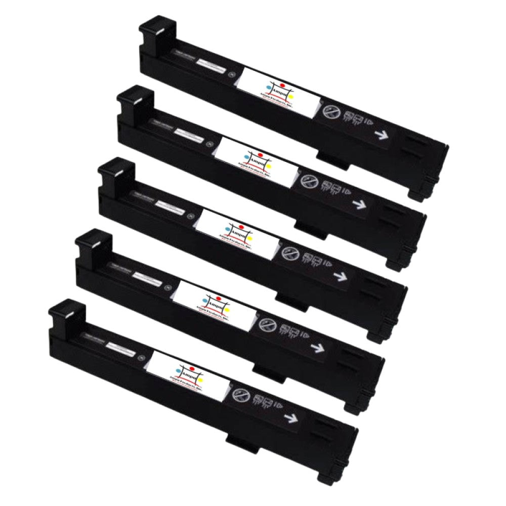 Ampuproducts Compatible Toner Cartridge Replacement For HP CB390A (825A) Black (19.5K YLD) 5-Pack