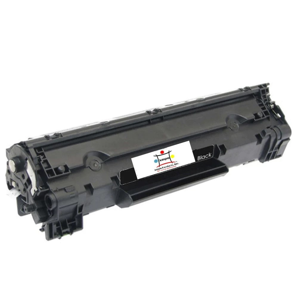 Ampuproducts Compatible Toner Cartridge Replacement for HP CB436A (36A) Black (2K YLD)