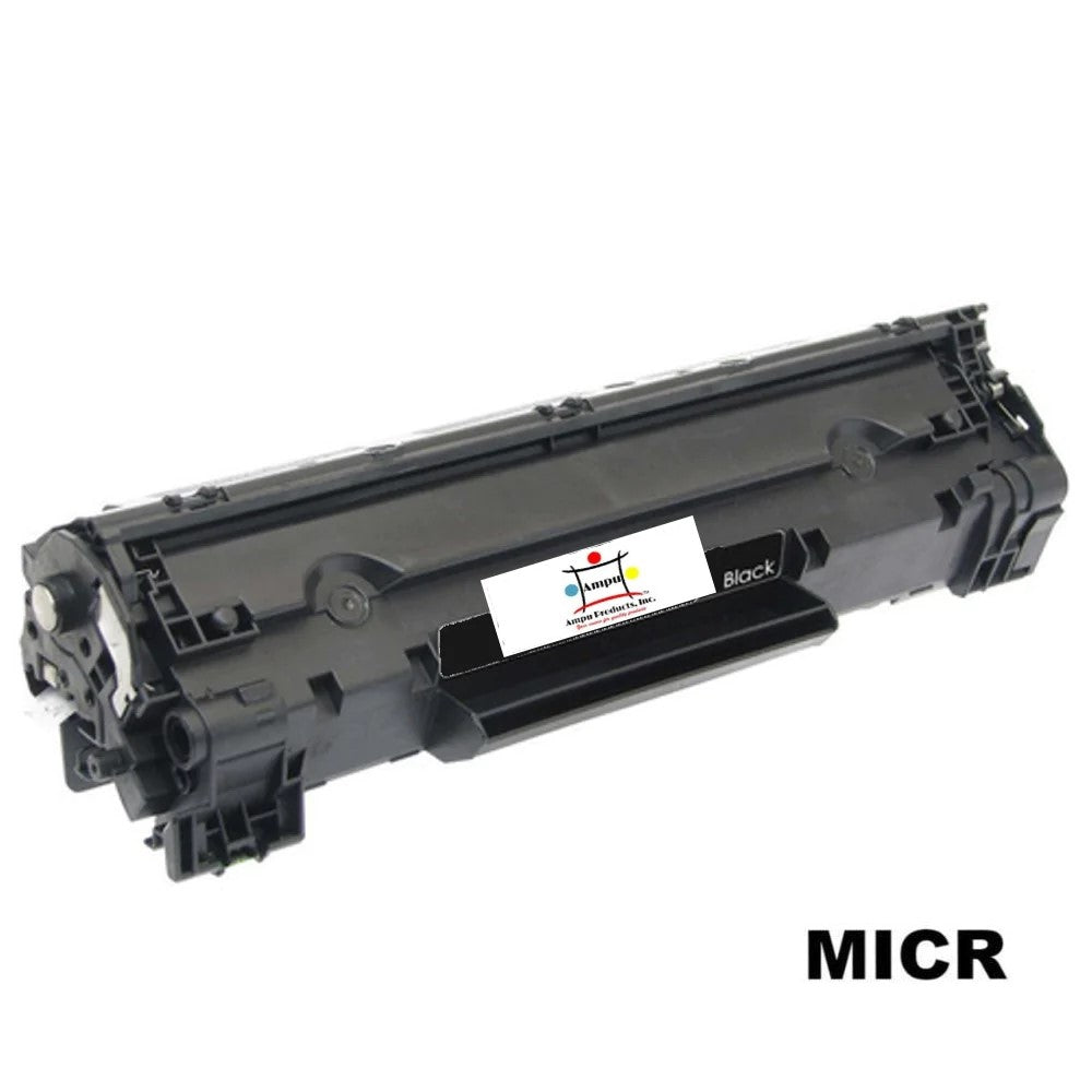 Ampuproducts Compatible Toner Cartridge Replacement for HP CB436A (36A) Black (2K YLD) W/MICR