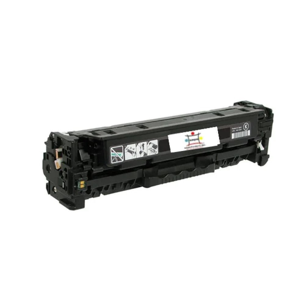 Ampuproducts Compatible Toner Cartridge Replacement For HP CB540A (125A) Black (2.2K YLD)