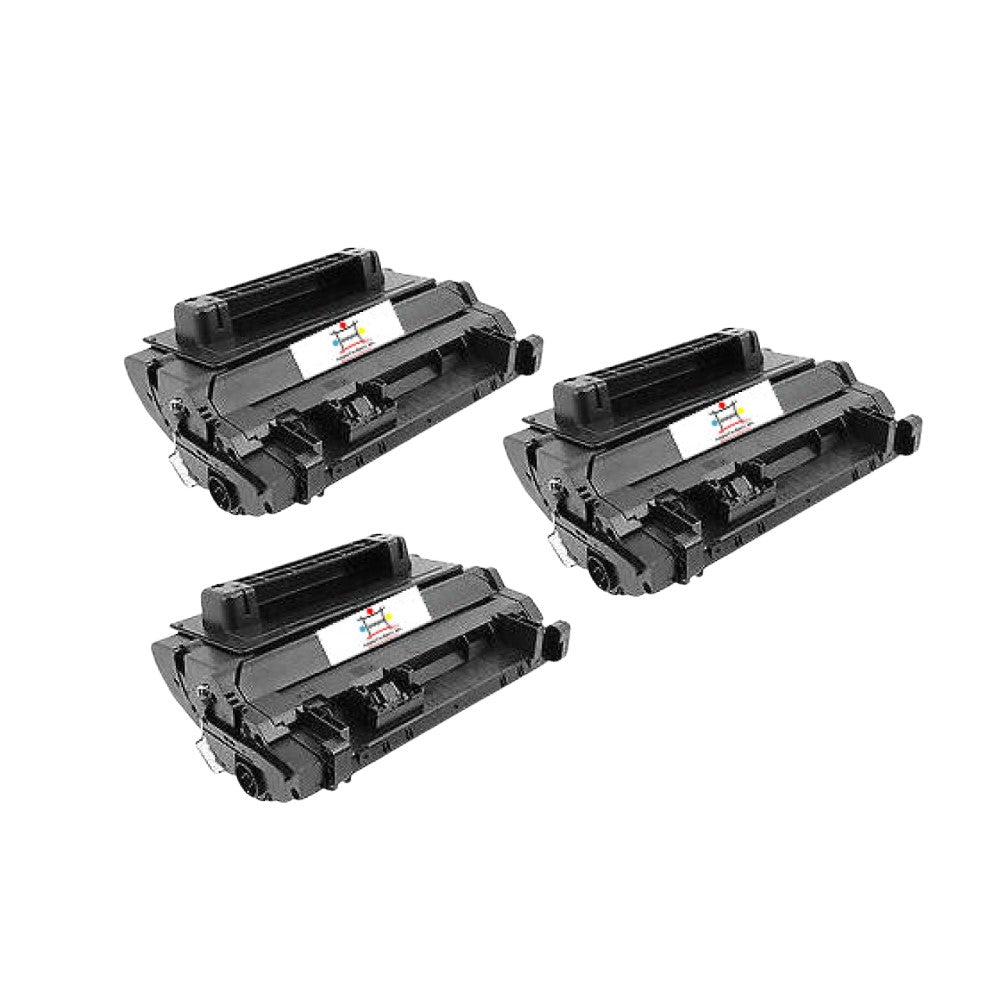 Ampuproducts Compatible Toner Cartridge Replacement for HP CC364A (64A) Black (10K YLD) 3-Pack