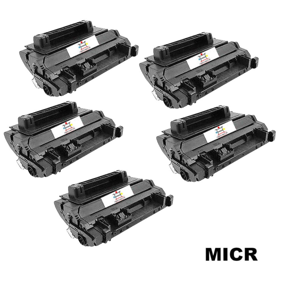 Ampuproducts Compatible Toner Cartridge Replacement for HP CC364A (64A) Black (10K YLD) W/MICR (5-Pack)