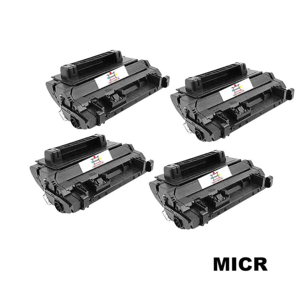 Ampuproducts Compatible Toner Cartridge Replacement for HP CC364A (64A) Black (10K YLD) W/MICR (4-Pack)