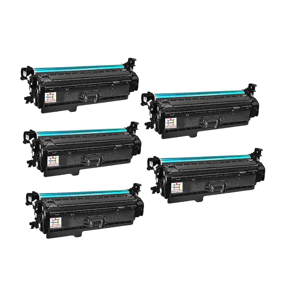 Ampuproducts Compatible Toner Cartridge Replacement for HP CE260X (649X) High Yield Black (17K YLD) 5-Pack