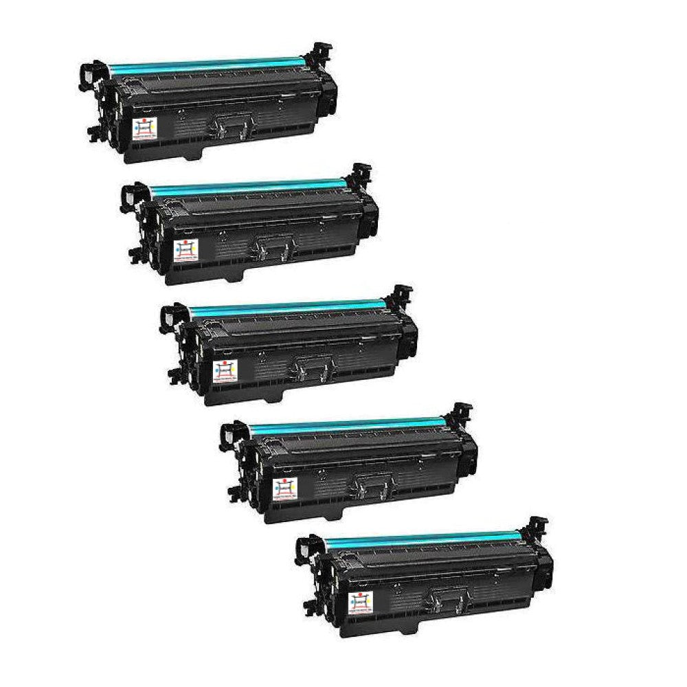 Ampuproducts Compatible Toner Cartridge Replacement for HP CE264X (646X) High Yield Black (17K YLD) 5-Pack