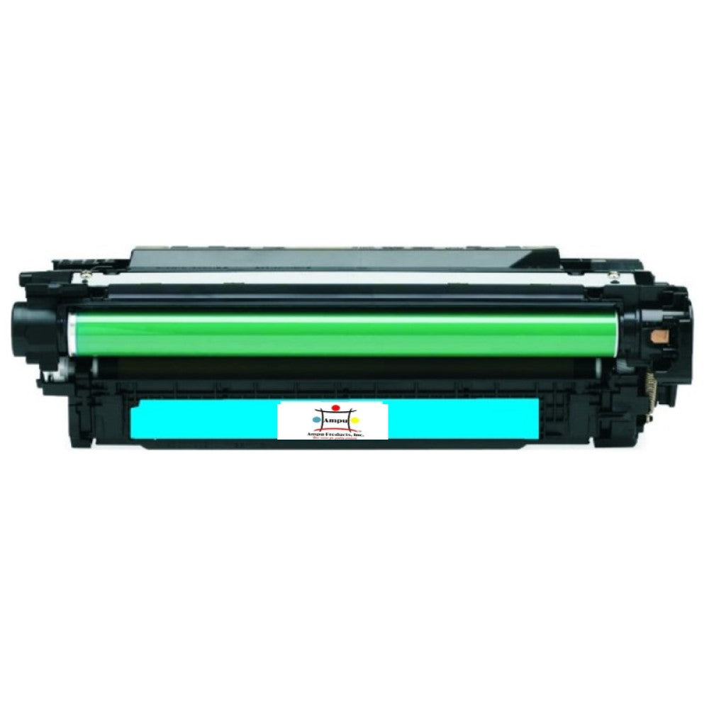 Ampuproducts Compatible Toner Cartridge Replacement for HP CE271A (650A) Cyan (15K YLD)