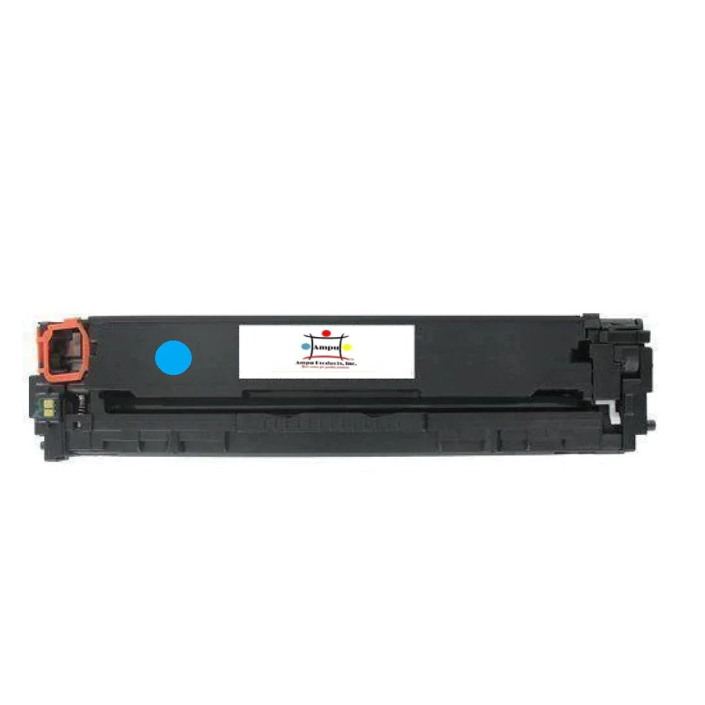 Ampuproducts Compatible Toner Cartridge Replacement for HP CE321A (128A) Cyan (1.3K YLD)