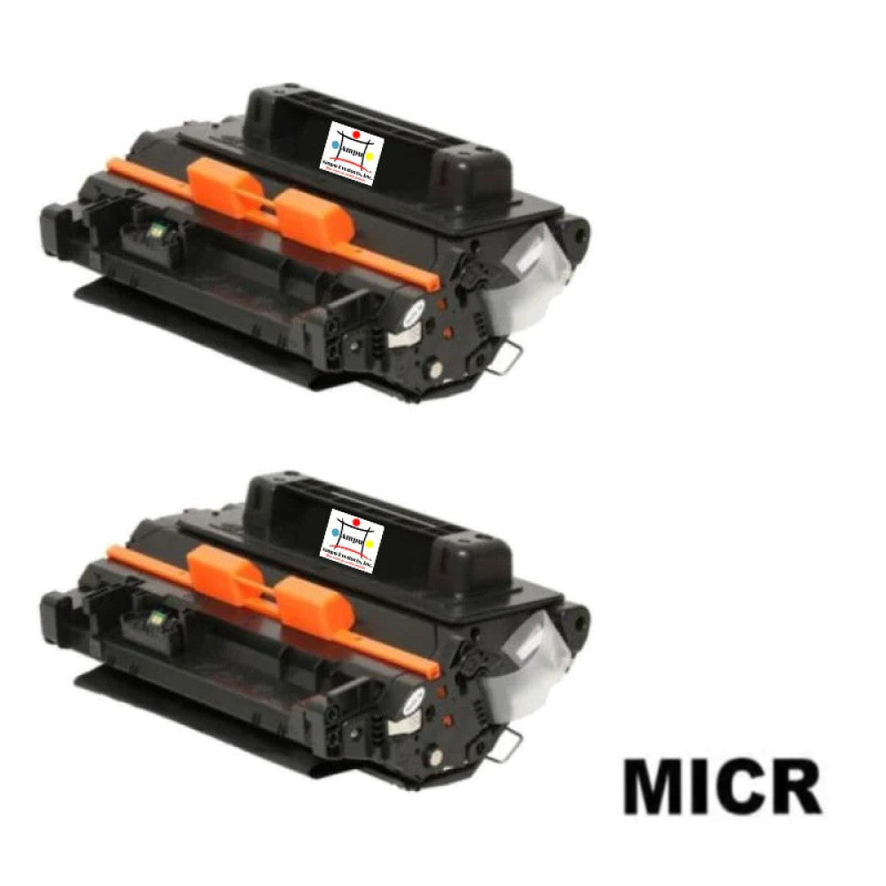 Ampuproducts Compatible Toner Cartridge Replacement for HP CE390A (90A) Black (10K YLD) W/MICR (2-Pack)