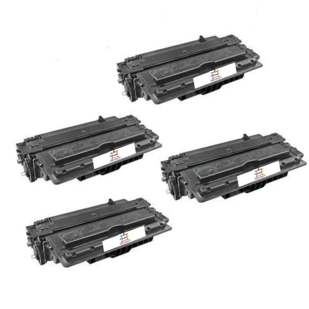 Ampuproducts Compatible Toner Cartridge Replacement for HP CF214X (14X) High Yield Black (17.5K YLD) 4-Pack