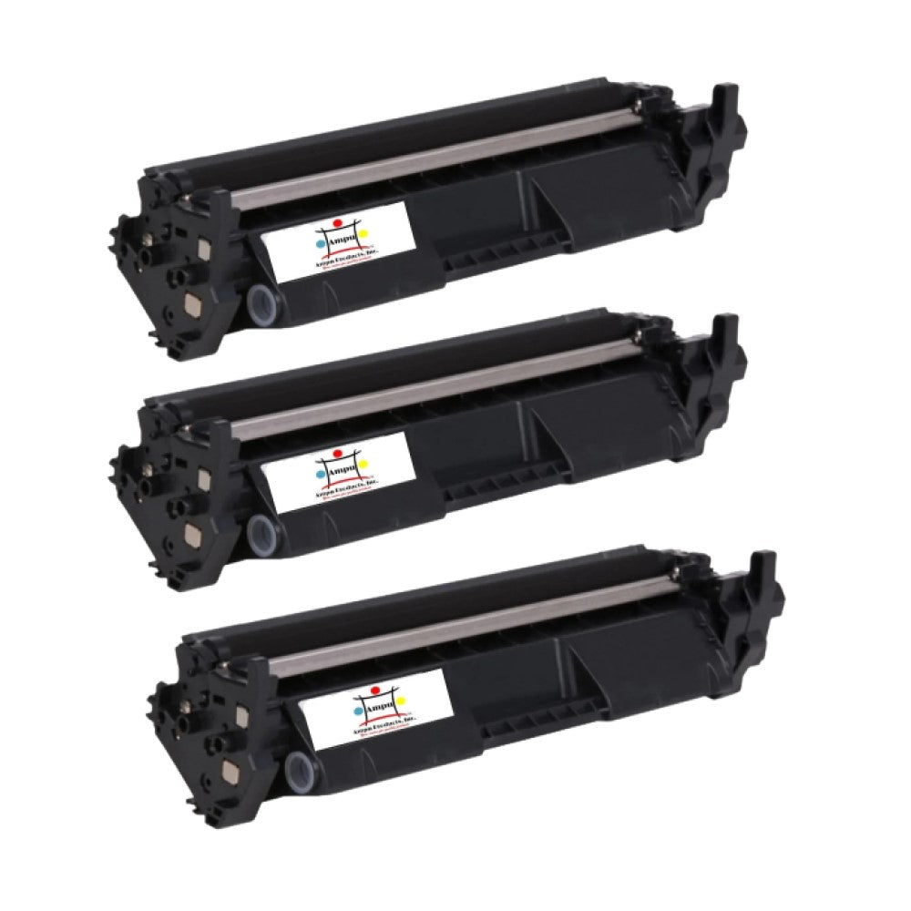 Ampuproducts Compatible Toner Cartridge Replacement for HP CF230X (30X) Black (3.5K YLD) 3-Pack